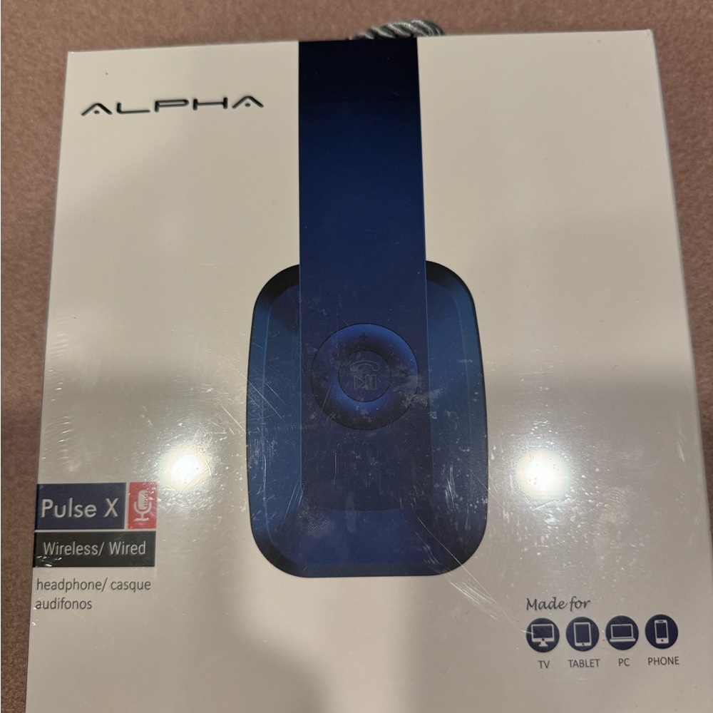 Alpha pulse x wireless/wired headphones